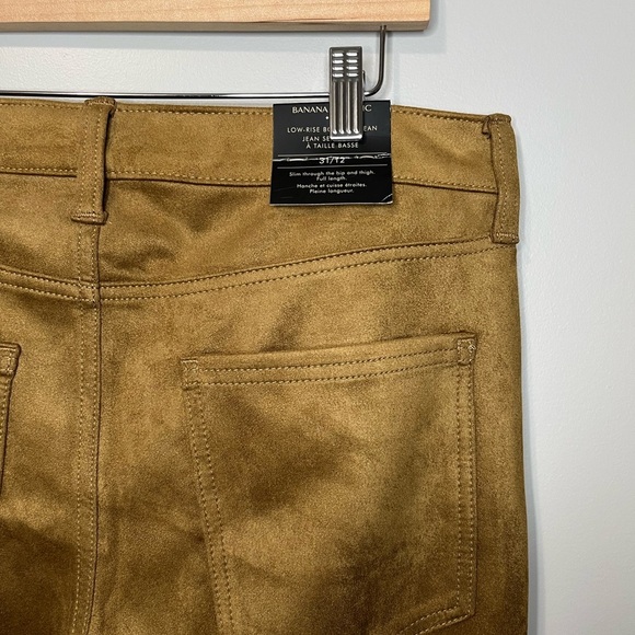 Banana Republic Vegan Suede Low Rise Bootcut Pant - Picture 10 of 14